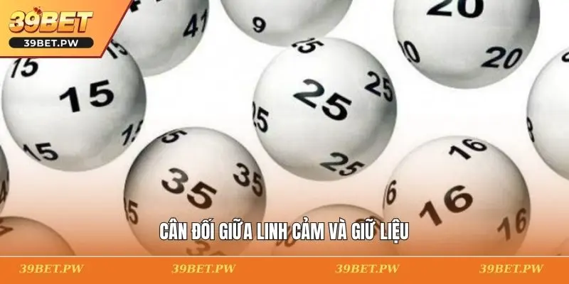 Cân đối giữa linh cảm và giữ liệu