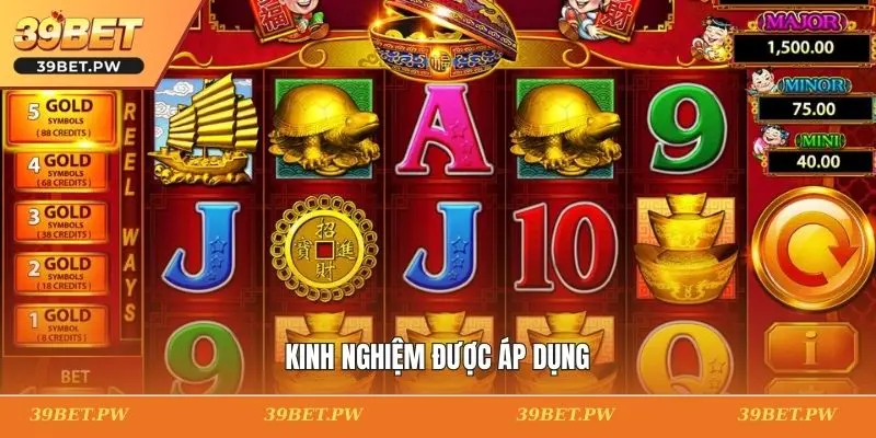 Kinh nghiệm được áp dụng