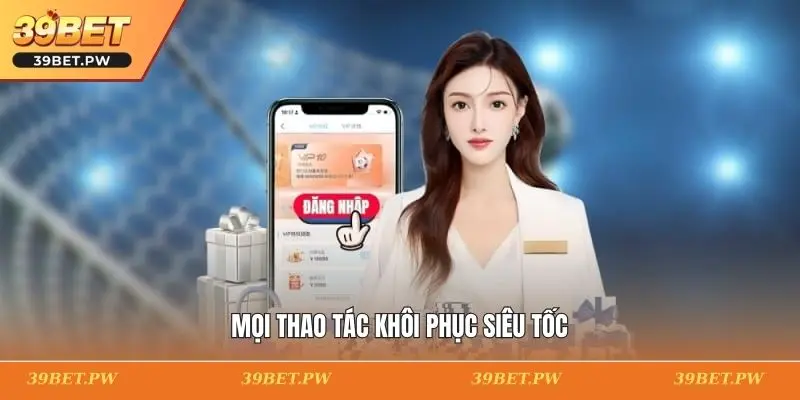 Mọi thao tác khôi phục siêu tốc
