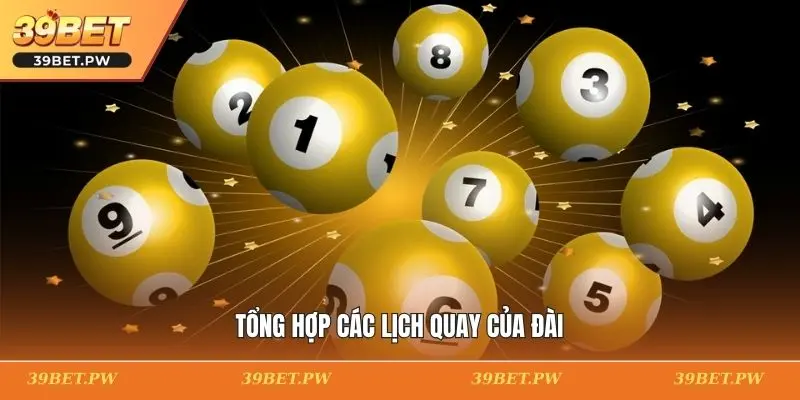 Tổng hợp các lịch quay của đài